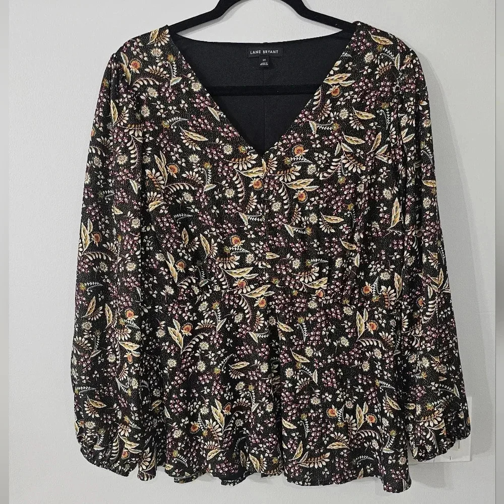 Lane Bryant replum top size 14